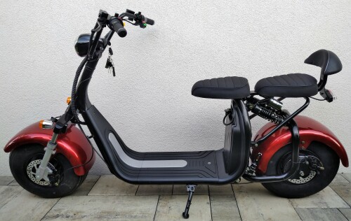 Elektrická koloběžka FLASH RIDER Chopper 2000 W, různé barvy, lithiová baterie 20 Ah