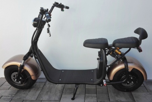 Elektrická koloběžka FLASH RIDER Chopper 1500 W, různé barvy, lithiová baterie 20 Ah