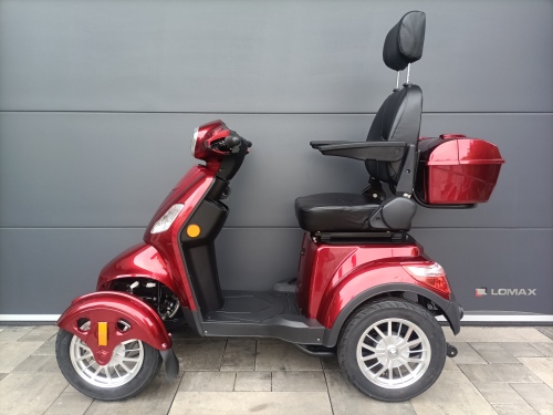 Elektrická čtyřkolka FLASH RIDER CY21 nejen pro seniory 1000 W lithiová baterie 20 Ah