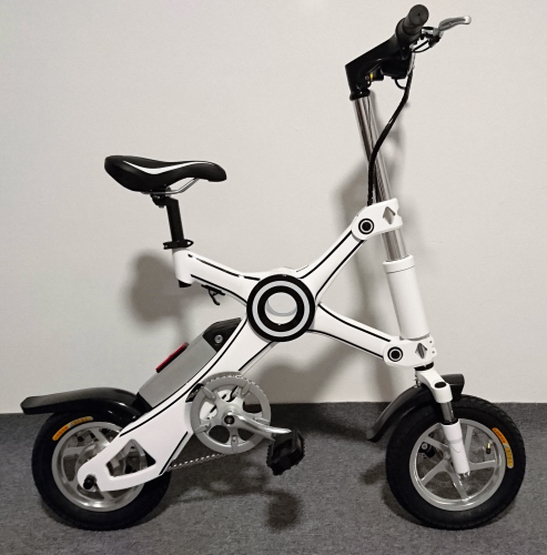 Elektrická skládací šlapací koloběžka FLASH RIDER X-II 350 W bílá