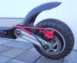 Sportovní elektrická koloběžka FLASH RIDER SY12 1600 W DUAL, černá, lithiová baterie 20 Ah