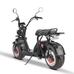 Elektrická koloběžka FLASH RIDER CHOPPER 3000 W černá, lithiová baterie 20 Ah