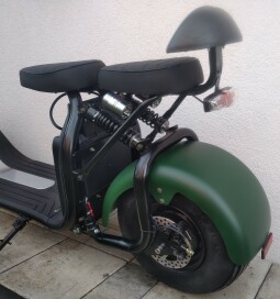 Elektrická koloběžka FLASH RIDER Chopper 1500 W s homologací, různé barvy, lithiová baterie 20 Ah