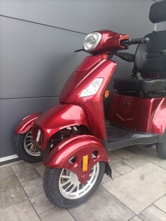 Elektrická čtyřkolka FLASH RIDER CY21 nejen pro seniory 1000 W lithiová baterie 20 Ah