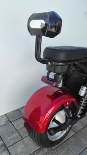 Elektrická koloběžka FLASH RIDER Chopper 2000 W, červená, lithiová baterie 2 × 20 Ah