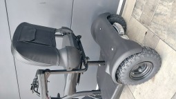 Elektrická tříkolka FLASH RIDER CY6 pro seniory 500 W černá, lithiová baterie 20 Ah