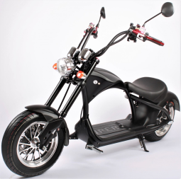 Elektrická koloběžka CHOPPER SUPER motor BOSHEL 2000 W, červená, lithiová baterie 20 Ah