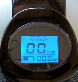 Elektrická koloběžka FLASH RIDER Chopper/Harley 1000 W komiks, lithiová baterie 12 Ah