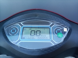 Elektrická tříkolka FLASH RIDER CY10 pro seniory 1000 W červená, lithiová baterie 20 Ah