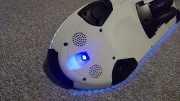 Elektrický balanční skateboard FLASH RIDER 500 W s BlueToth a repro bílý