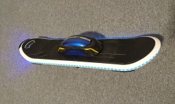 Elektrický balanční skateboard FLASH RIDER 500 W s BlueToth a repro bílý