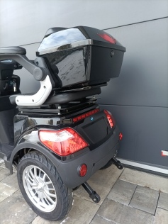 Elektrická tříkolka pro seniory FLASH RIDER CY11 1000 W černá, lithiová baterie 60 V 20 Ah