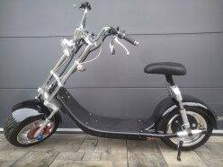 Elektrická koloběžka Chopper Chrom 2000 W černá, lithiová baterie 20 Ah