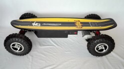 Elektrický longboard FLASH RIDER 800 W, baterie olověná 14 Ah, LED světla - bez BATERIE